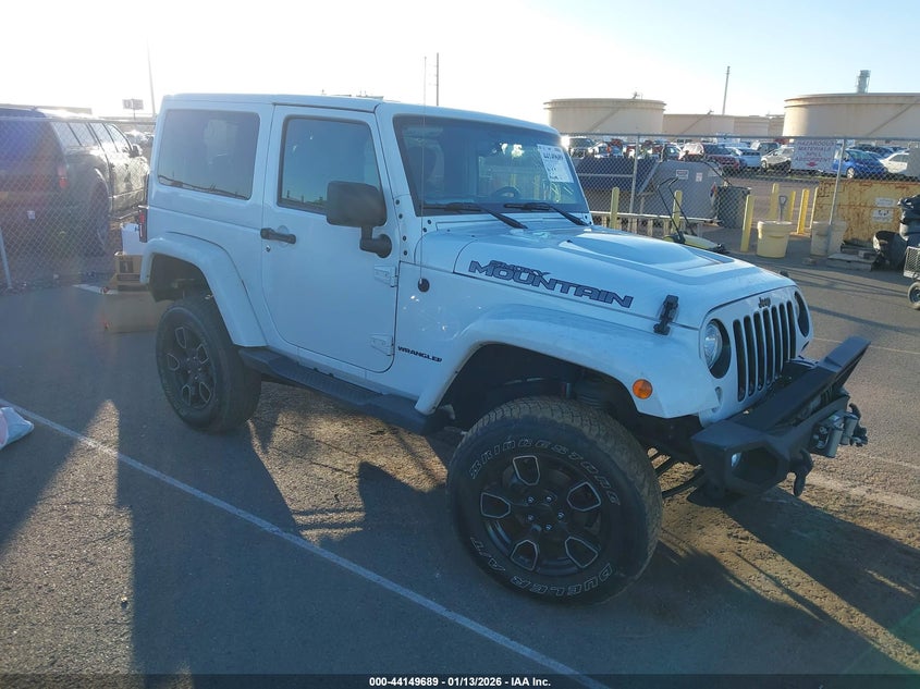 2017 Jeep Wrangler Smoky Mountain 4X4