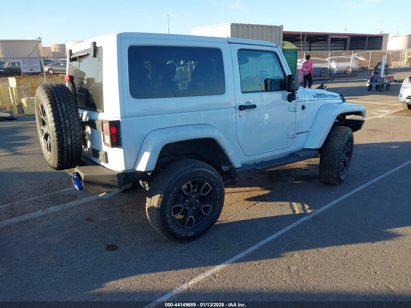 2017 Jeep Wrangler Smoky Mountain 4X4