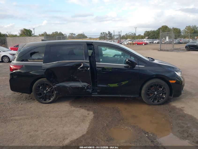 2025 Honda Odyssey - 5FNRL6H79SB051973