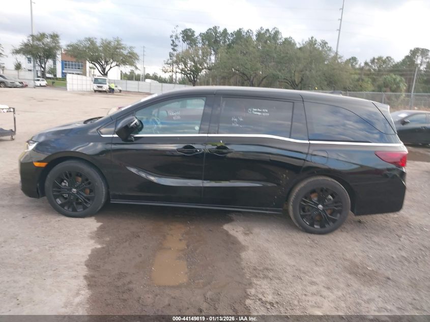 2025 Honda Odyssey - 5FNRL6H79SB051973