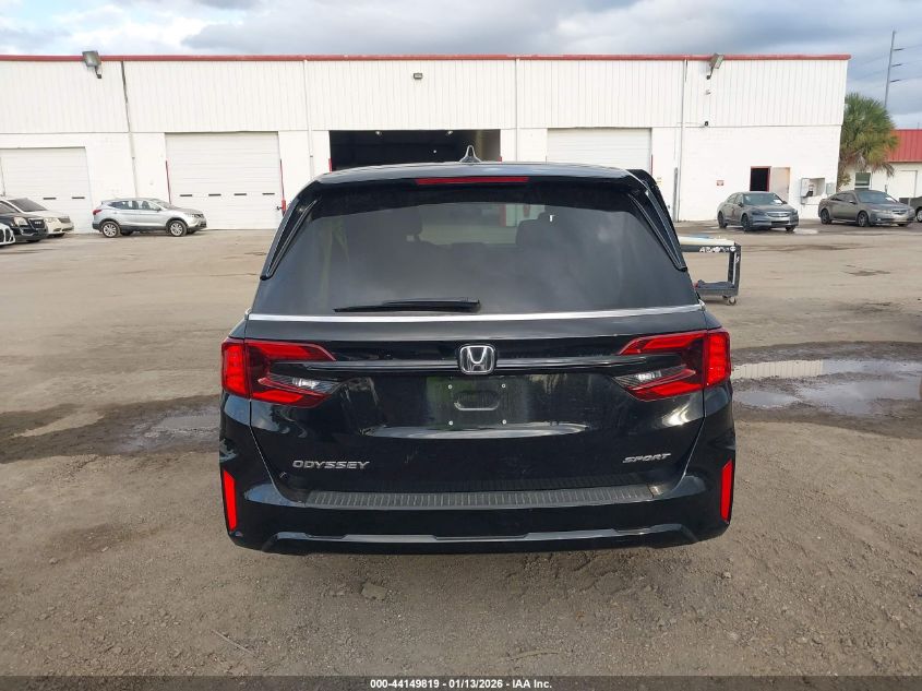 2025 Honda Odyssey - 5FNRL6H79SB051973