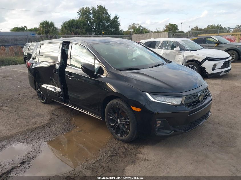 2025 Honda Odyssey - 5FNRL6H79SB051973