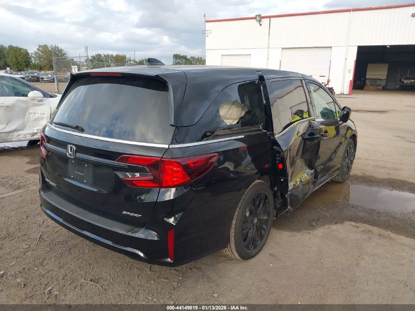 2025 Honda Odyssey - 5FNRL6H79SB051973