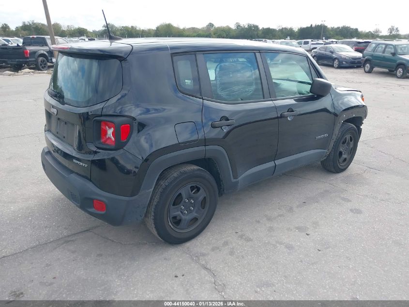 2020 Jeep Renegade Sport Fwd