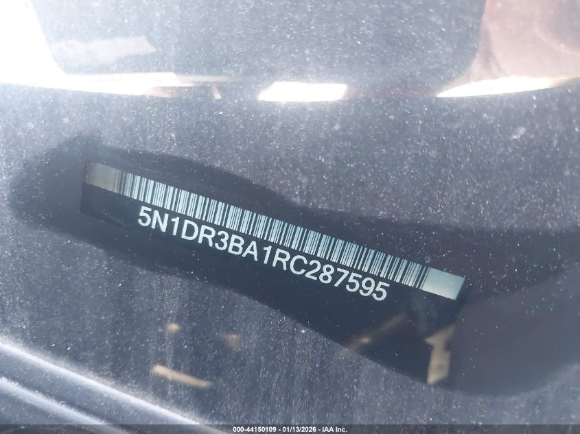 2024 Nissan Pathfinder - 5N1DR3BA1RC287595