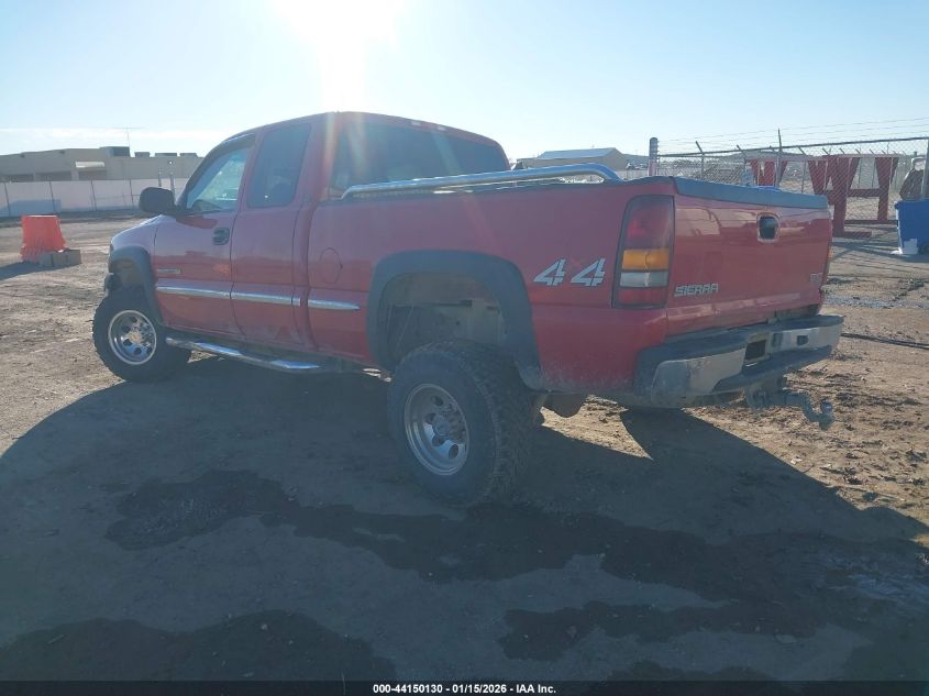 2002 GMC Sierra 2500Hd Sle