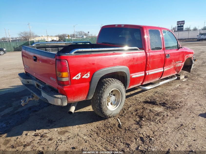 2002 GMC Sierra 2500Hd Sle