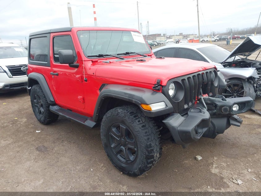 2019 Jeep Wrangler Sport S 4X4