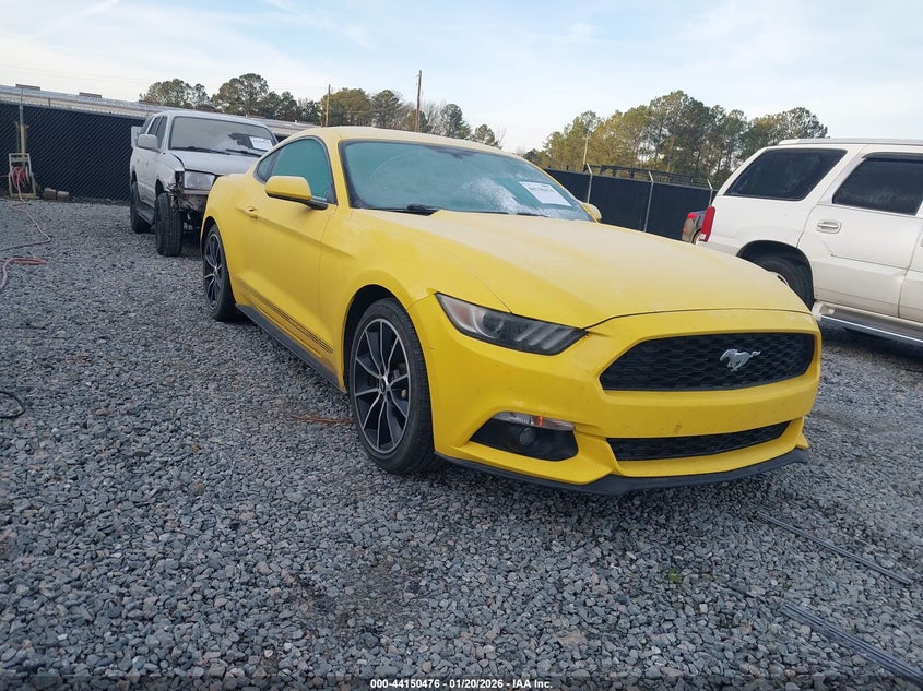 2016 FORD MUSTANG COUPE 2.3L I-4 DI, DOHC, VVT, TURBO, 310HP