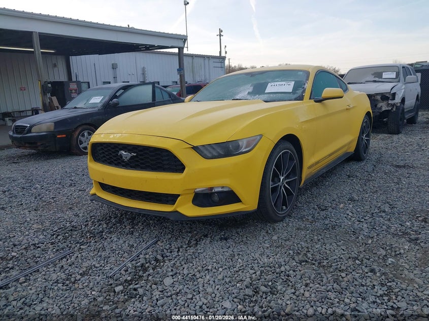 2016 FORD MUSTANG COUPE 2.3L I-4 DI, DOHC, VVT, TURBO, 310HP