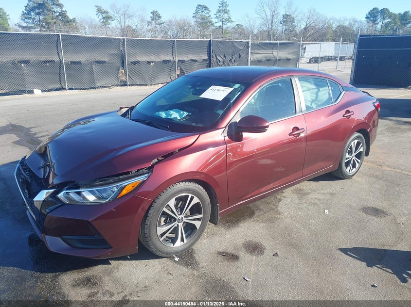 2020 Nissan Sentra Sv Xtronic Cvt
