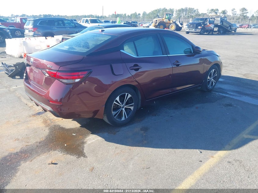 2020 Nissan Sentra Sv Xtronic Cvt
