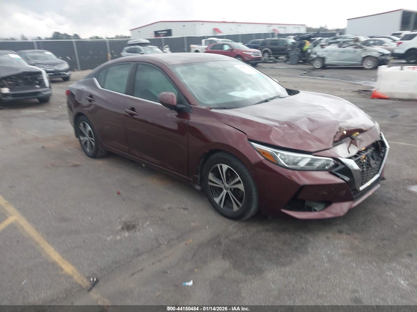 2020 Nissan Sentra Sv Xtronic Cvt