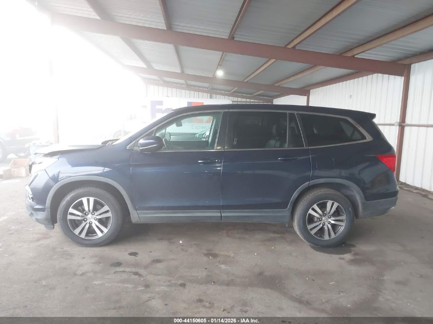 2017 Honda Pilot Ex-L VIN: 5FNYF6H7XHB012000 Lot: 44150605