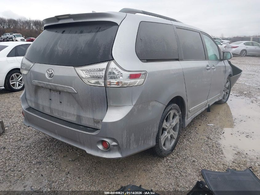 2018 Toyota Sienna Se 8 Passenger