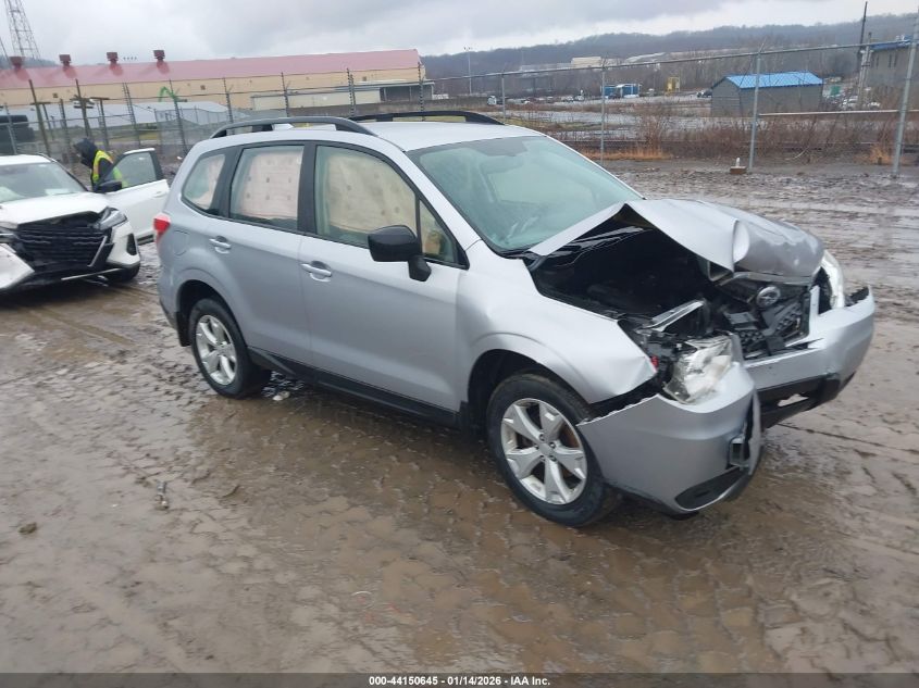 2016 Subaru Forester 2.5I