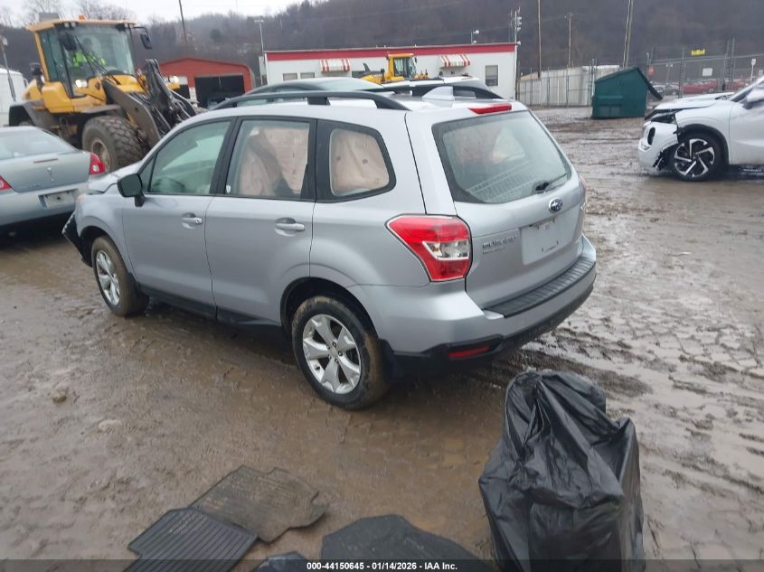 2016 Subaru Forester 2.5I