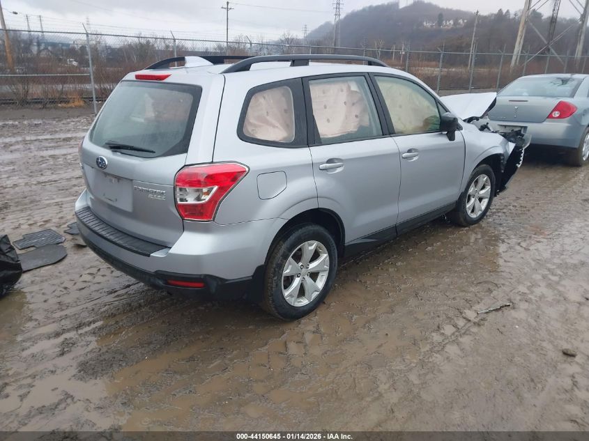 2016 Subaru Forester 2.5I