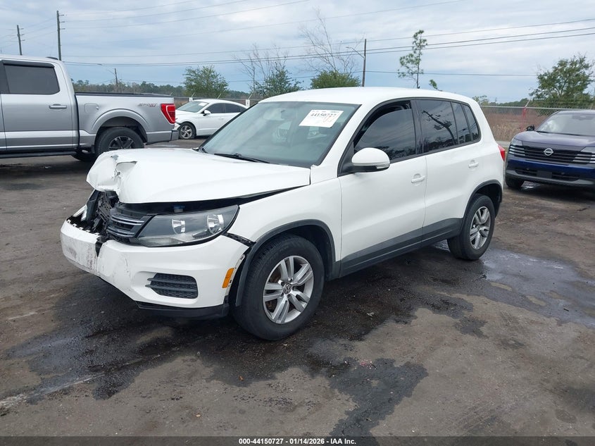 VOLKSWAGEN TIGUAN 2014 VIN WVGAV3AX6EW521808