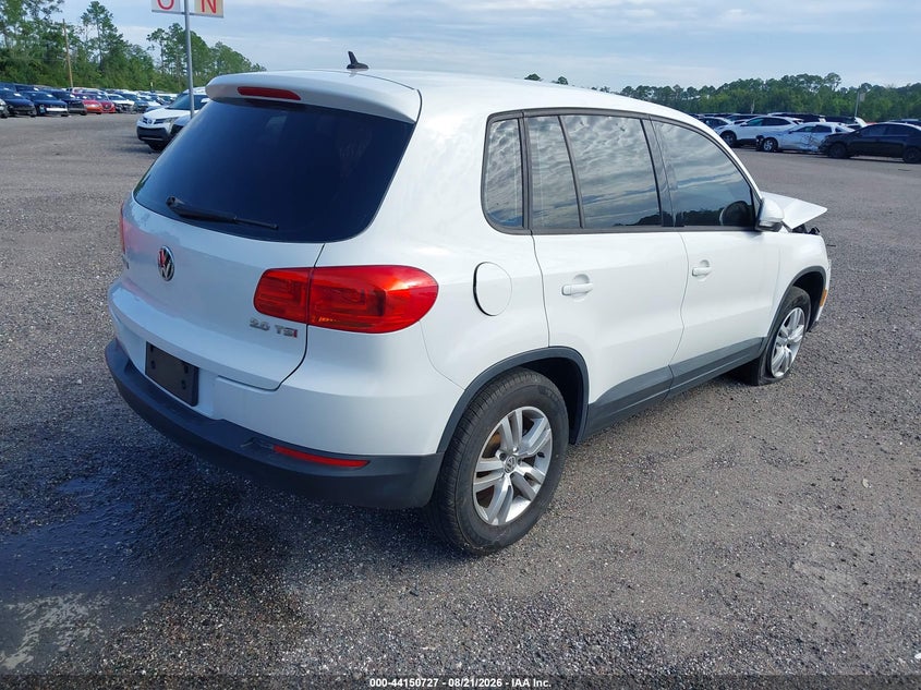 2014 VOLKSWAGEN TIGUAN auction photo 4
