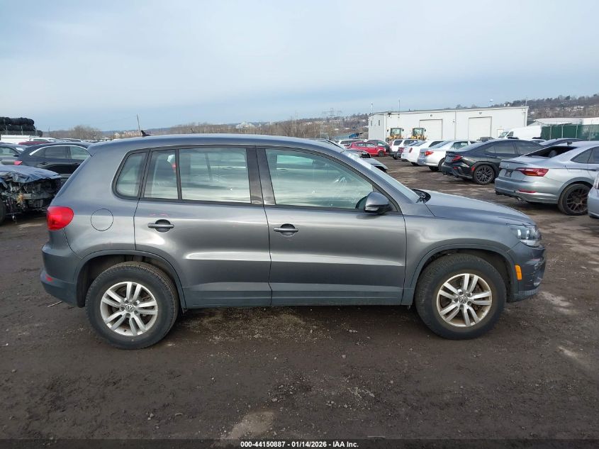2013 Volkswagen Tiguan S VIN: WVGBV3AX3DW604745 Lot: 44150887