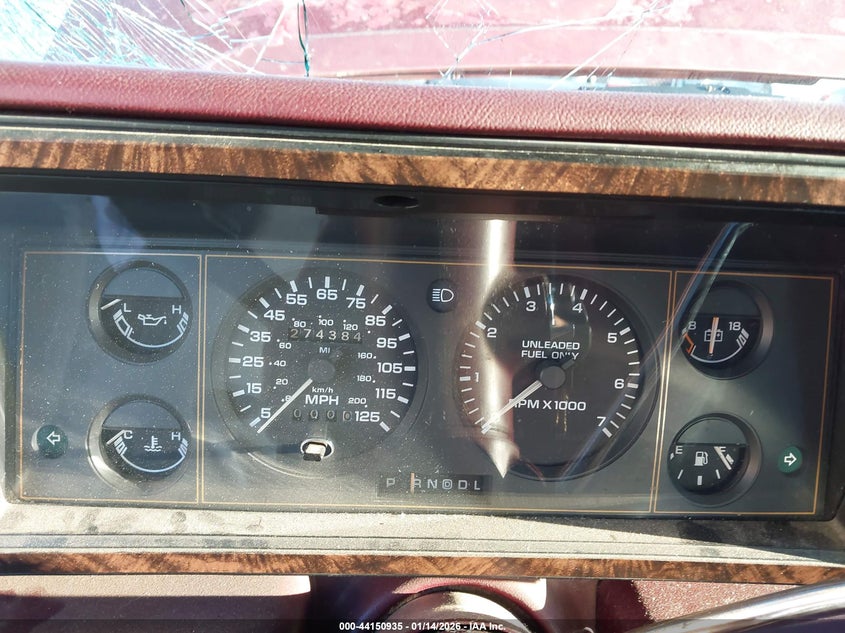 1989 Plymouth Grand Voyager Le VIN: 1P4FH5439KX695332 Lot: 44150935