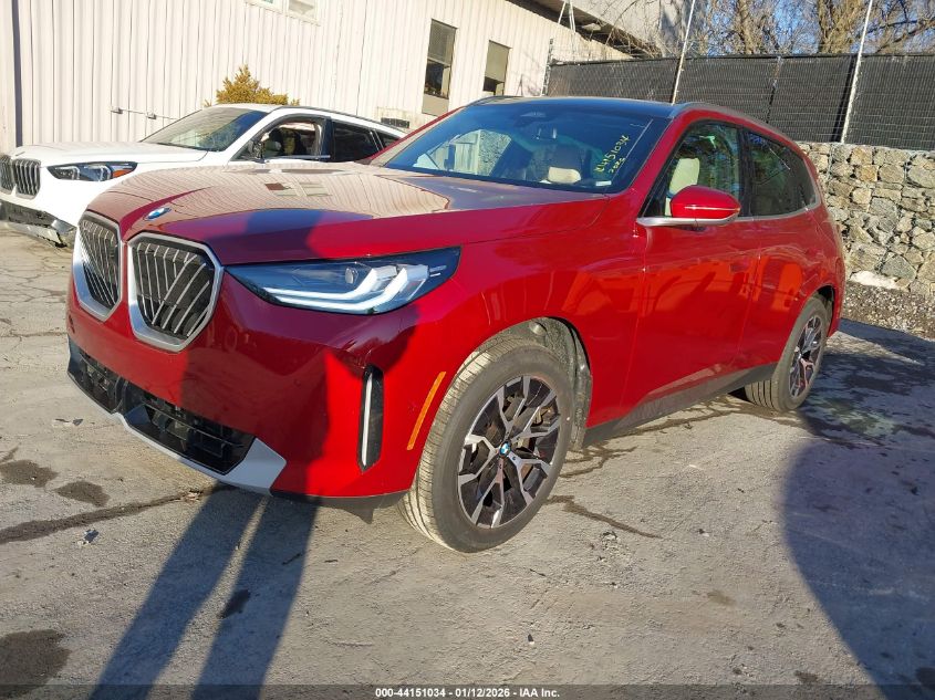 2026 BMW X3 - 5UX53GP03T9188796