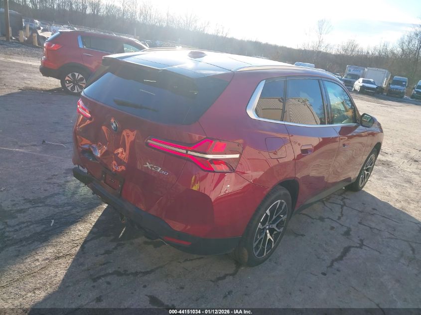 2026 BMW X3 - 5UX53GP03T9188796