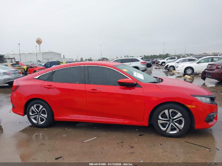 2016 Honda Civic Lx VIN: 2HGFC2F50GH548507 Lot: 44151055