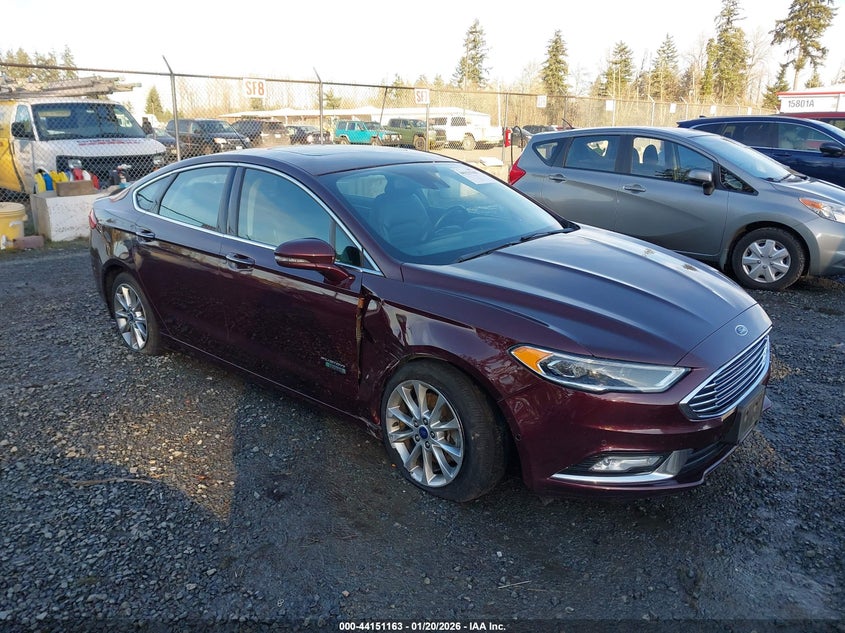 2017 Ford Fusion Energi Se Luxury