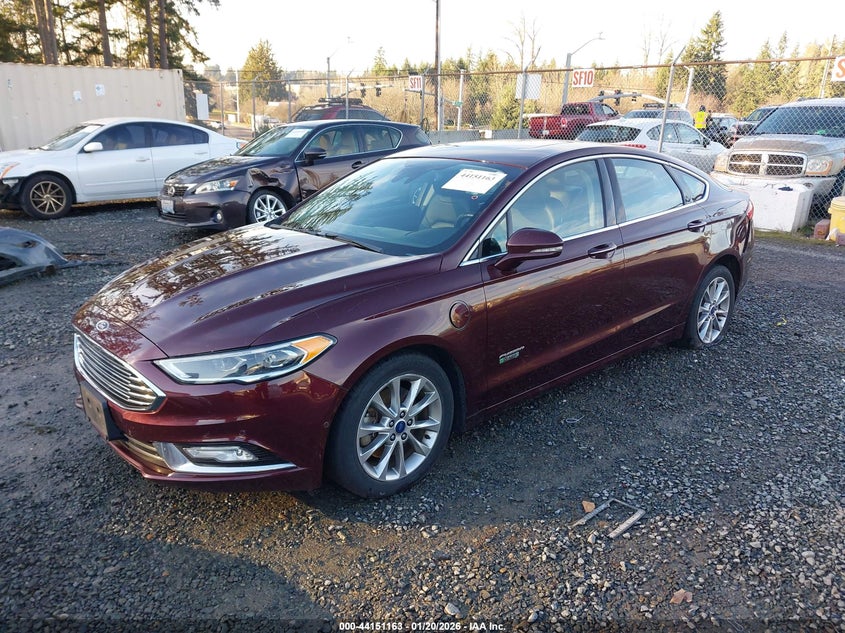 2017 Ford Fusion Energi Se Luxury
