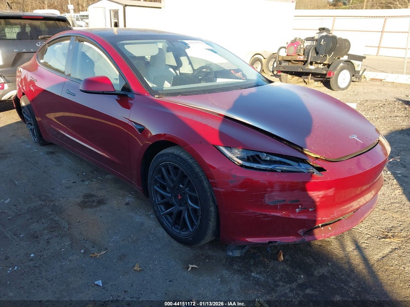 2024 TESLA MODEL 3 SEDAN ELECTRIC