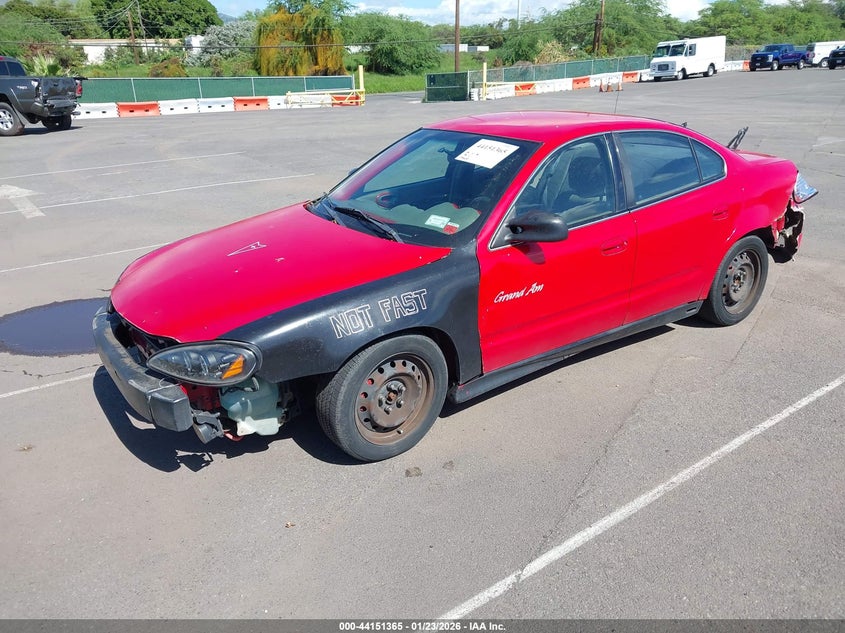 2000 Pontiac Grand Am Se1