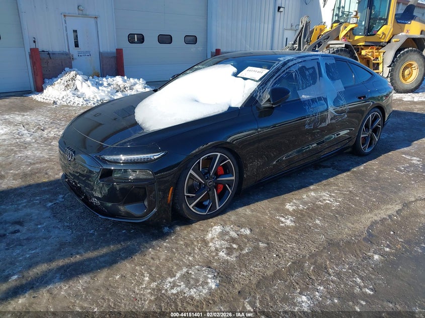 Vin: wau2eaghxsa016325, lot: 44647333, audi s6 e-tron premium plus 20252