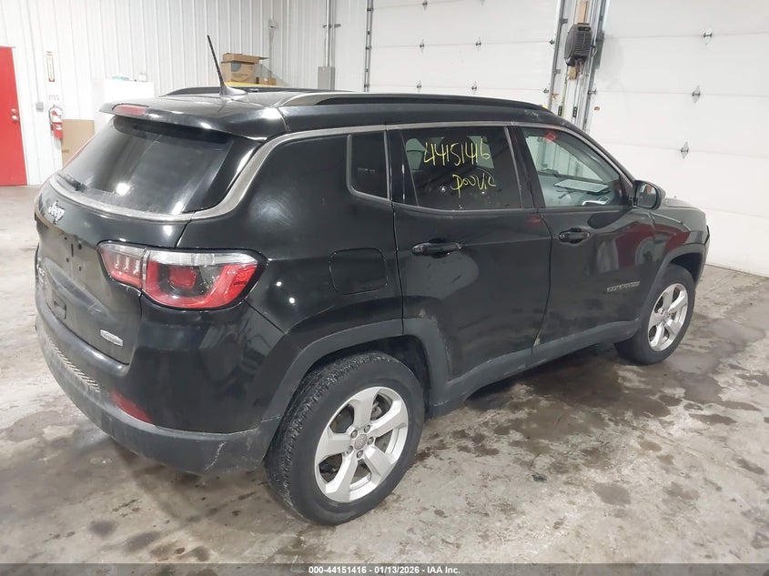 Vin: 3c4njdbb3jt143134, lot: 44647348, jeep compass latitude 4x4 20184