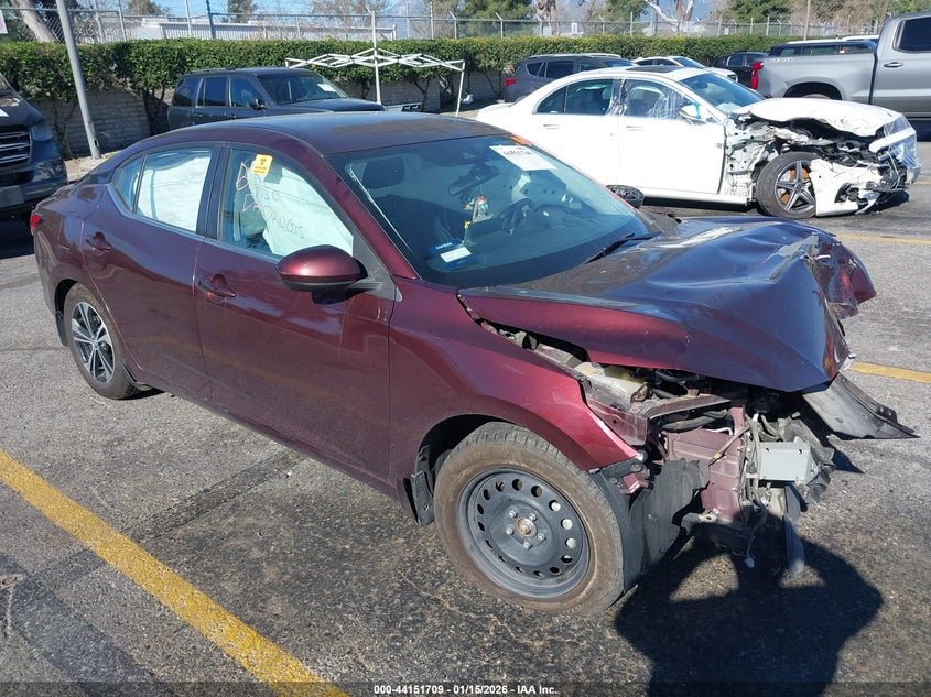 2022 Nissan Sentra Sv Xtronic Cvt