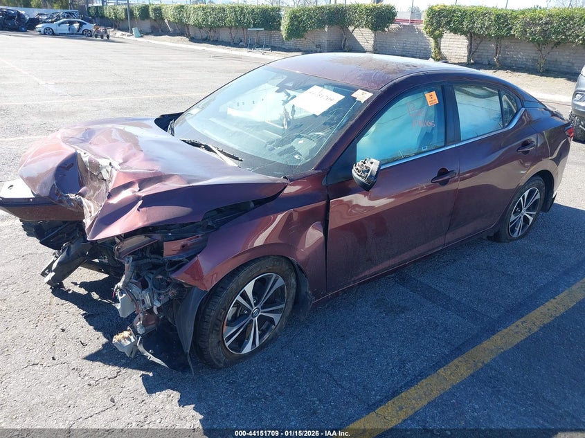 2022 Nissan Sentra Sv Xtronic Cvt