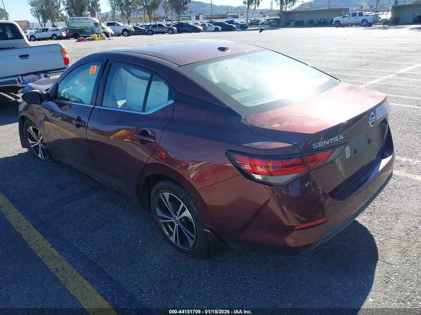 2022 Nissan Sentra Sv Xtronic Cvt