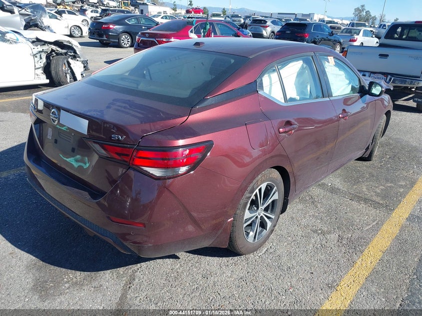 2022 Nissan Sentra Sv Xtronic Cvt