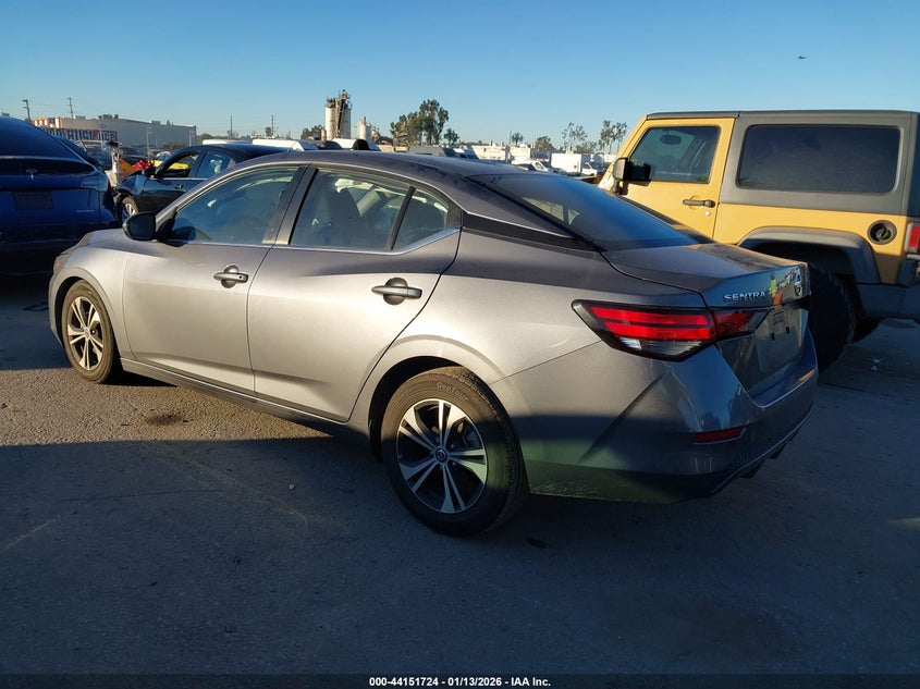 2023 Nissan Sentra Sv Xtronic Cvt