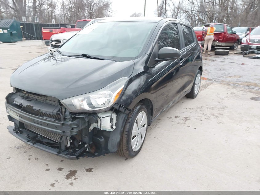 Vin: kl8ca6saxgc611755, lot: 44647814, chevrolet spark ls manual 20162