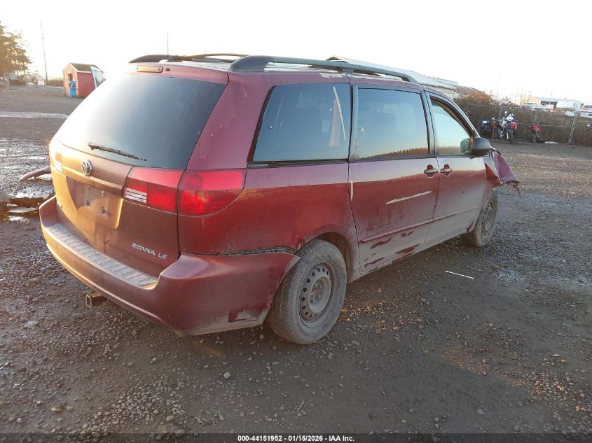 2005 Toyota Sienna Le