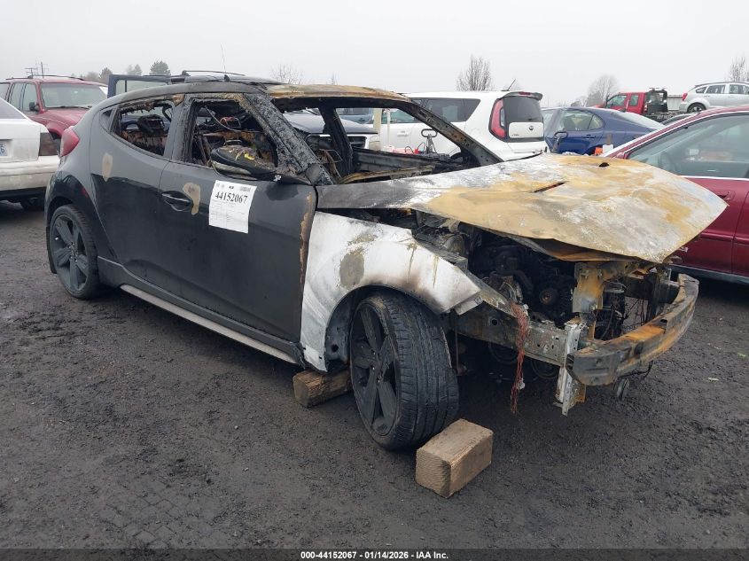 2013 Hyundai Veloster Turbo W/Blue