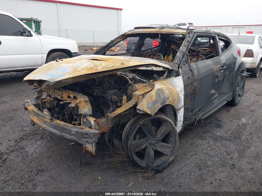 2013 Hyundai Veloster Turbo W/Blue