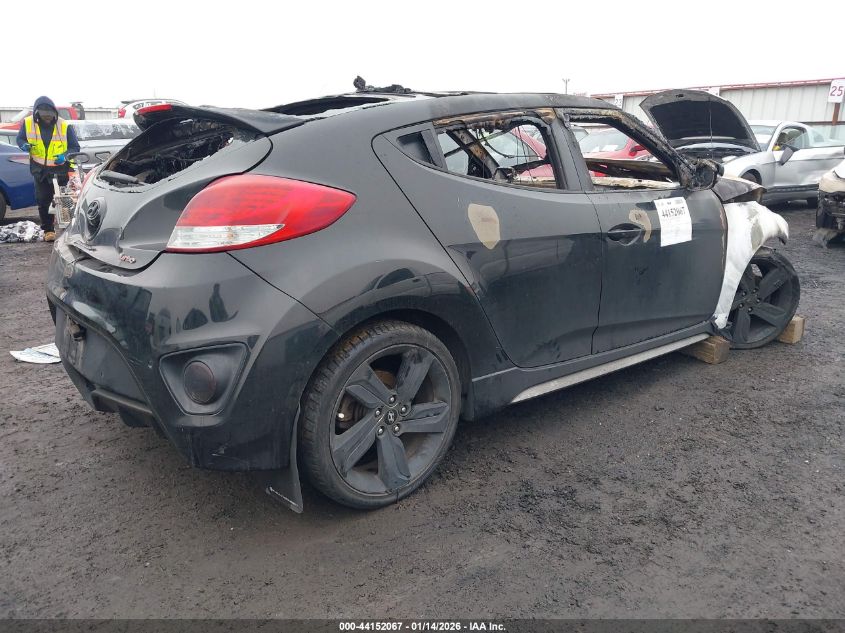 2013 Hyundai Veloster Turbo W/Blue