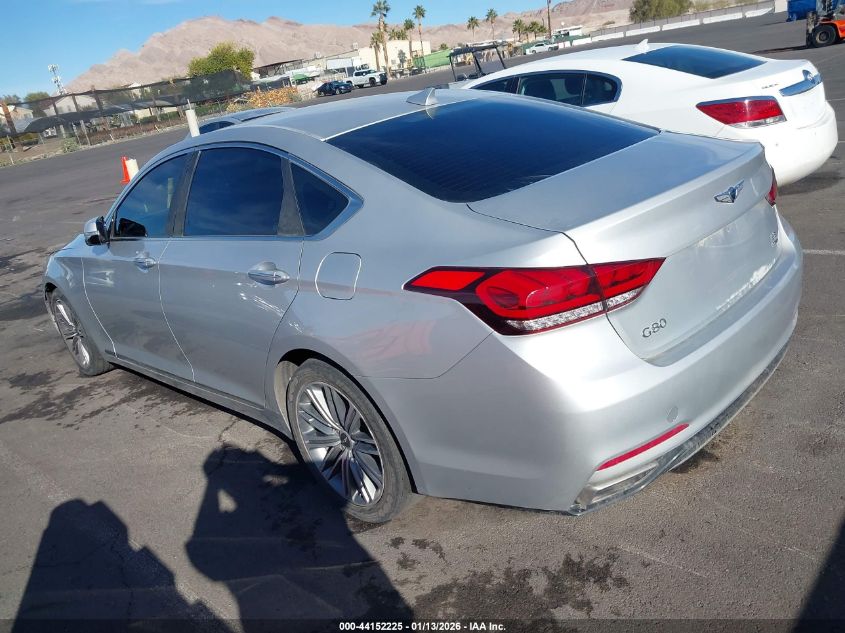 2018 Genesis G80 3.8