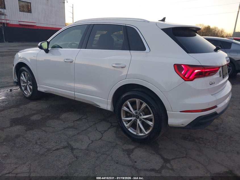 2023 Audi Q3 Premium 45 Tfsi S Line Quattro Tiptronic