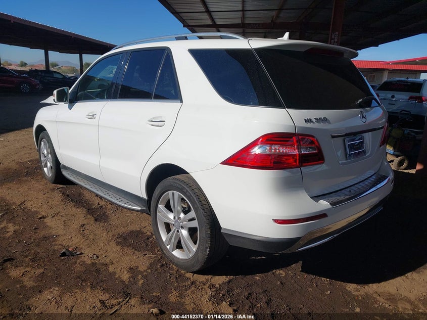 2015 Mercedes-Benz Ml 350