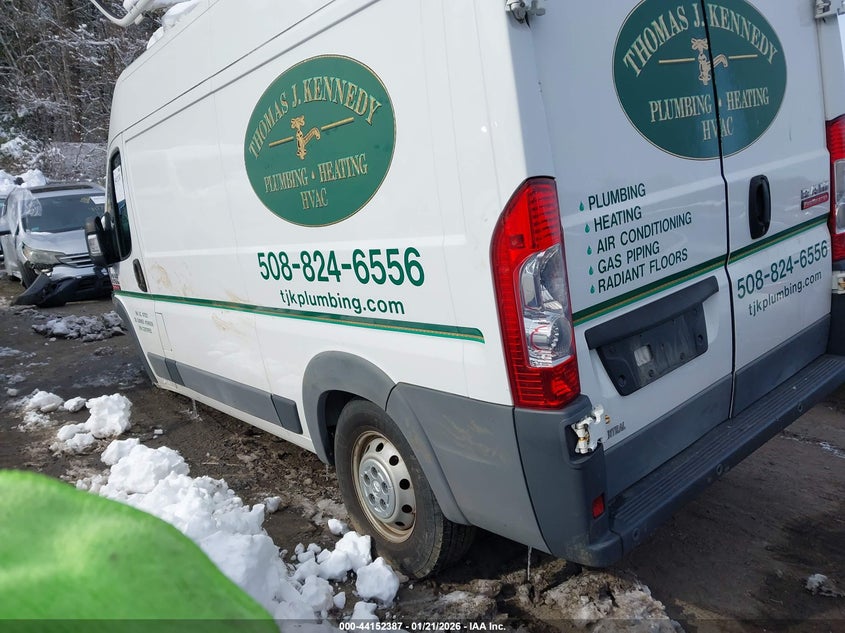 2018 Ram Promaster 2500 High Roof 136 Wb