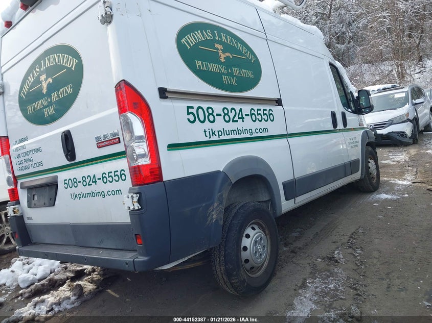 2018 Ram Promaster 2500 High Roof 136 Wb